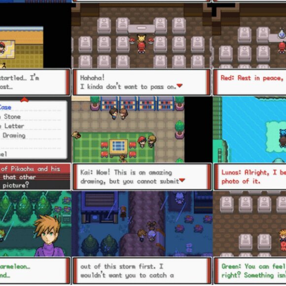 Pokemon Adventures Red Chapter GBA ROM Hack Video Game - Picture 5 of 10